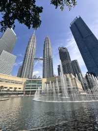 A stunning city centre park surrounded by iconic landmarks, KLCC Park