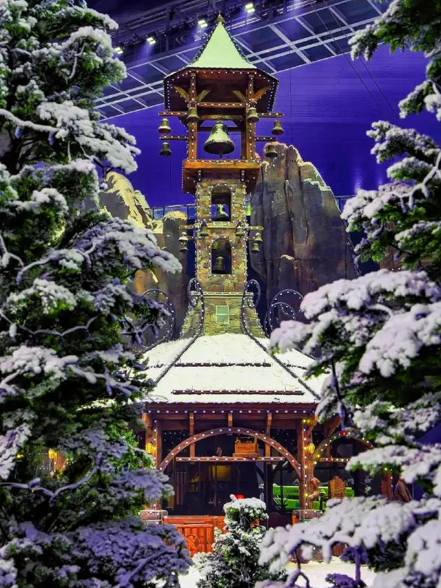 Taicang Alps Snow World｜Like falling into a music box. 