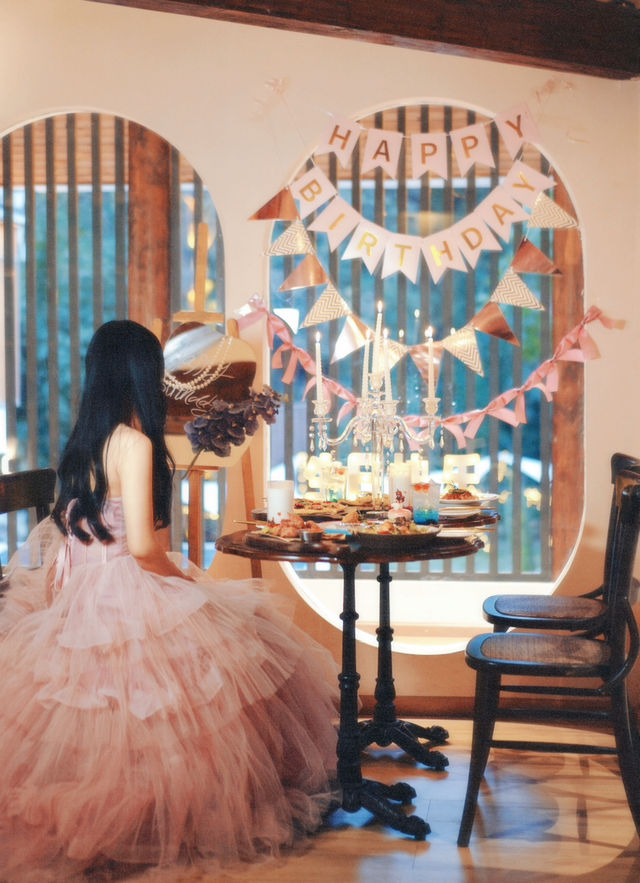 貴陽氛圍感生日派對｜Happy Birthday是浪漫的天蠍座。