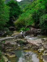 Guangzhou Xiaojiuzhaigou Waterfall Forest Hiking 🇨🇳