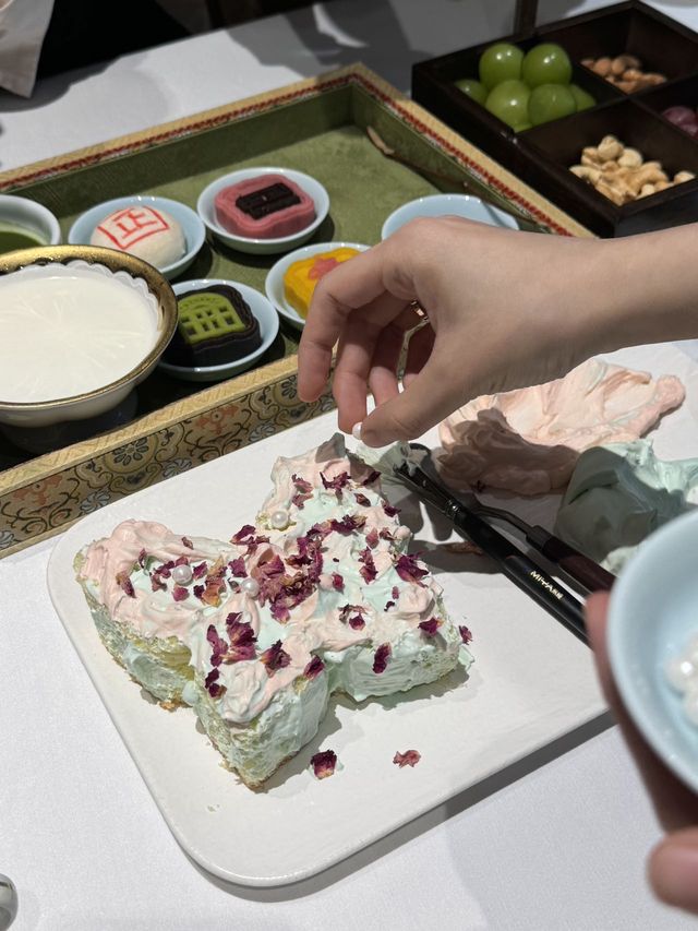 在石家莊吃的漂亮下午茶。。。。