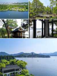 西湖邊，穿越民國享悠閒