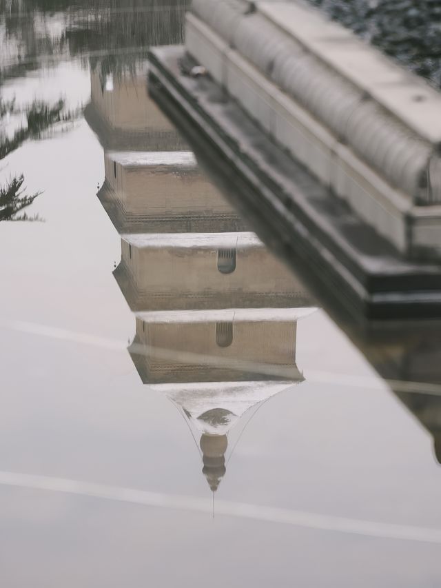 有多少人在等一場西安的大雪，雪落滿長安～