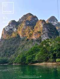 廣西野生景點黑水河