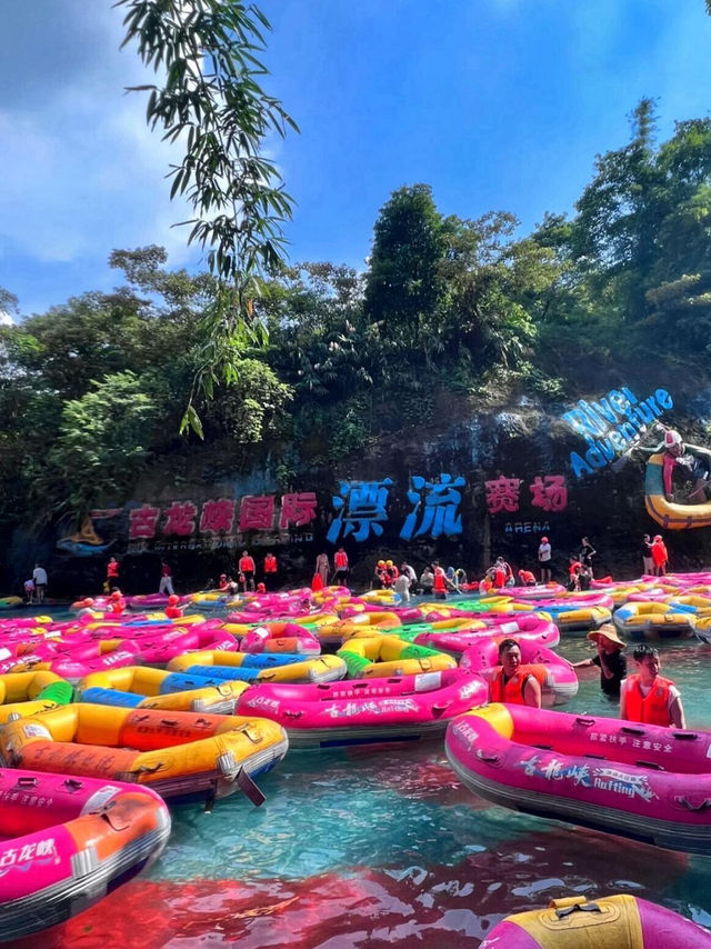 🌊二刷古龍峽漂流｜VIP票真香！從容玩轉清遠一日遊攻略