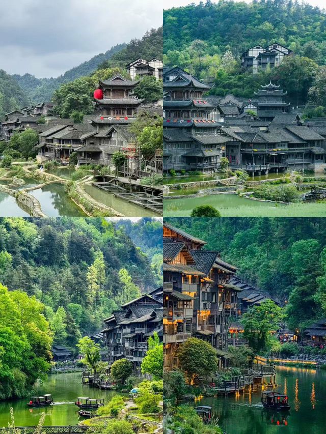 烏江寨：吊腳樓上的月光，千年不散的煙火