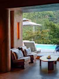 竹林秘境裡的侘寂溫泉美學