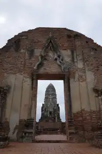 在曼谷百年車站搭火車去大城府~