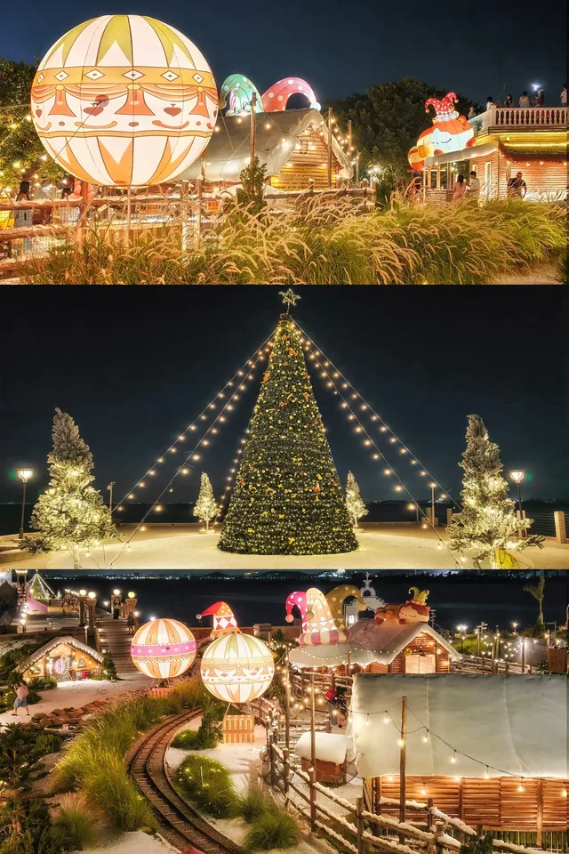 在泉州海邊:絕美日落裹進聖誕童話屋 在泉州海邊:絕美日落裹進聖誕童話屋