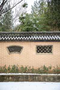 皇城相府初雪,北國古堡披銀裝