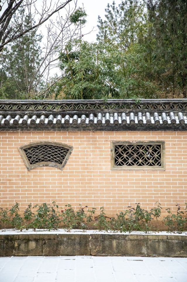 皇城相府初雪,北國古堡披銀裝 皇城相府初雪,北國古堡披銀裝