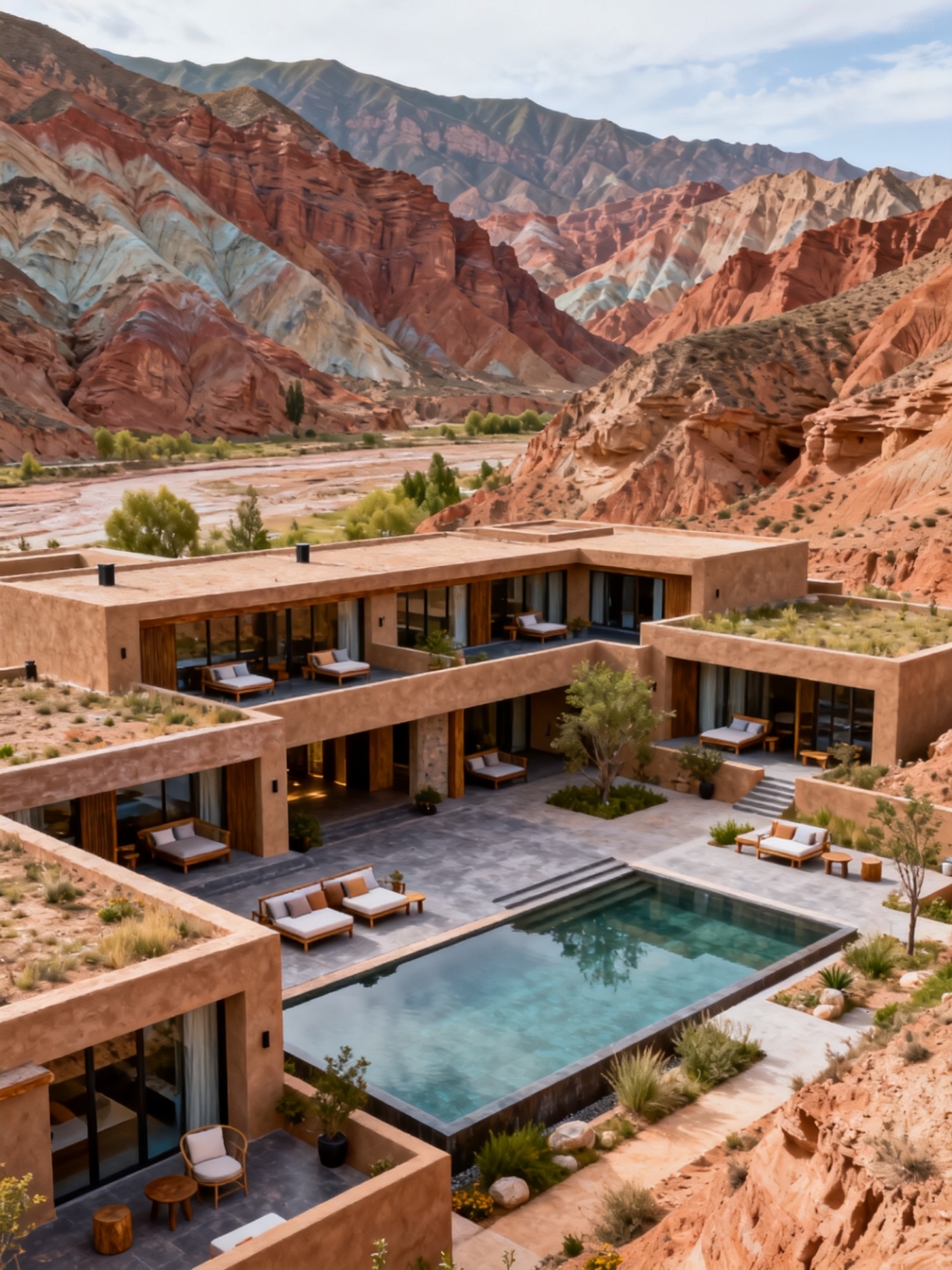 Lanzhou Shuimo Danxia: Stayed at a city-view hotel, super convenient to the scenic area
