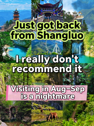 I'm back from "suffering" in Shangluo | I really don't recommend going in August–September because it's just...