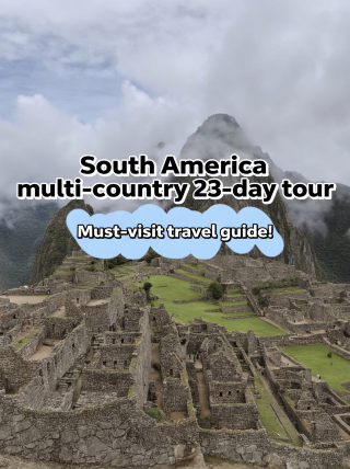 Summer is the perfect time for a multi-country trip to South America!