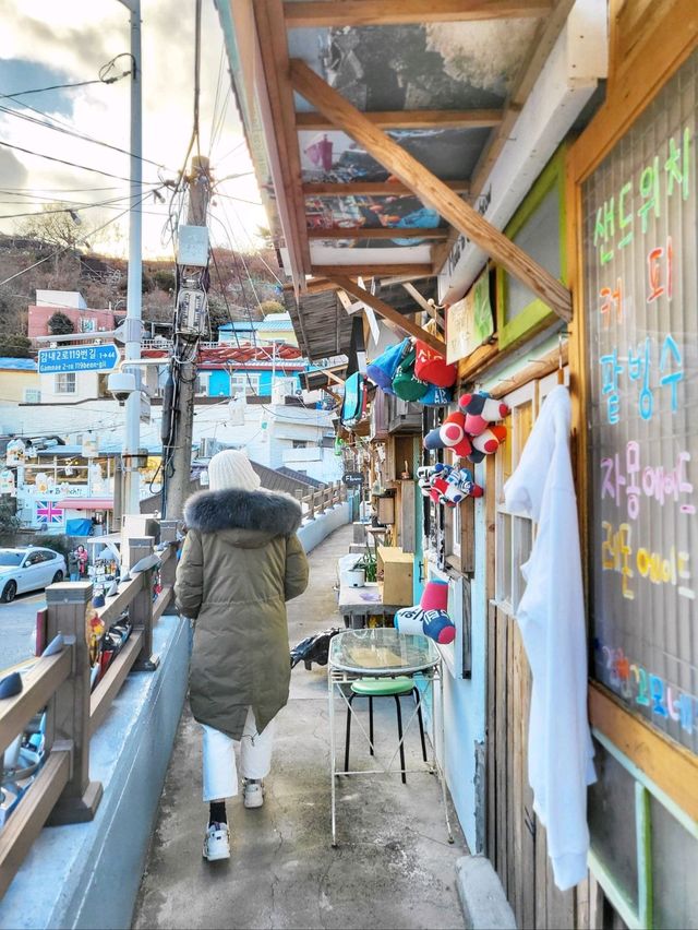 추워도 왠지 따스했던 곳, 부산 감천문화마을🏡