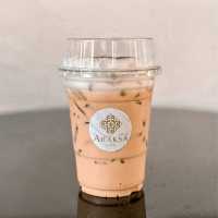 อารักษา คาเฟ่ ร้านกาแฟ ในวัดเจดีย์หลวง