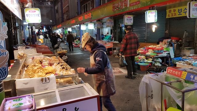 Night Market at BIFF Square, Busan