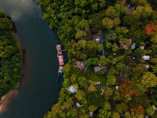 Hintok River Camp at Hellfire Pass