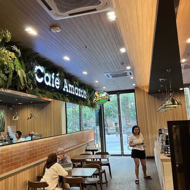 Cafe amazon ริม bts