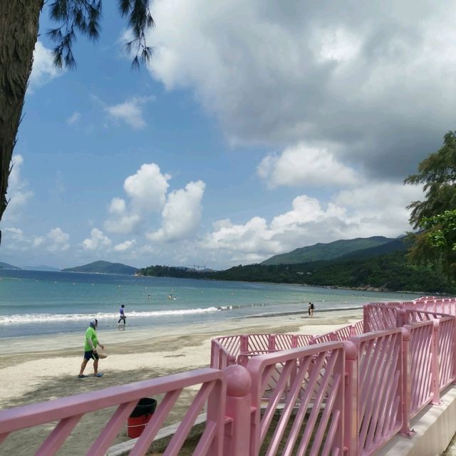 貝澳沙灘摸蜆遊