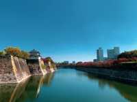 ปราสาทโอซาก้า (Osaka Castle)🏯ฤดูใบไม้เปลี่ยนสี