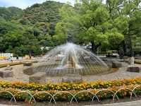 岐阜・岐阜公園。ちょっと『金華茶屋』で休憩しませんか？かき氷は350円也。