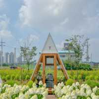 유럽수국 가득한 토성마을의 정원🍃💚