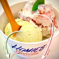 Homies Gelato ของดีย่านศรีนครินทร์