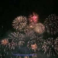 Stunning fireworks