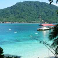 SEA THROUGH WATER AT PULAU PERHENTIAN