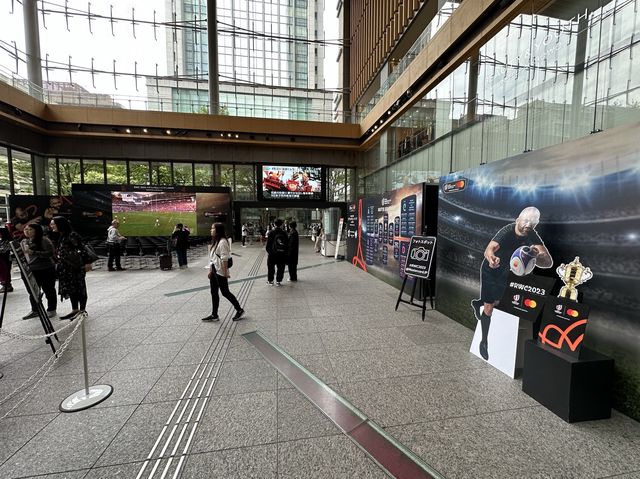 東京・丸の内。ラグビーワールドカップ2023『ONE TEAM CITY Marunouchi』で街がラグビー一色に。