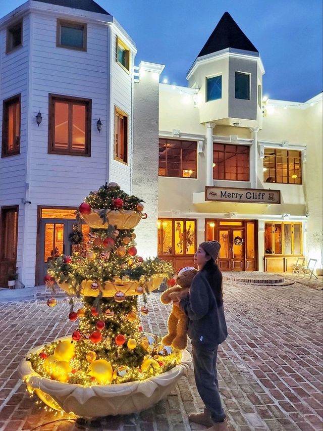 블링블링 트리분수가 너무 예쁜 메리클리프🎄