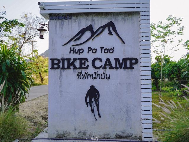 หุบป่าตาด bike camp  คาเฟ่และที่พักของนักปั่น