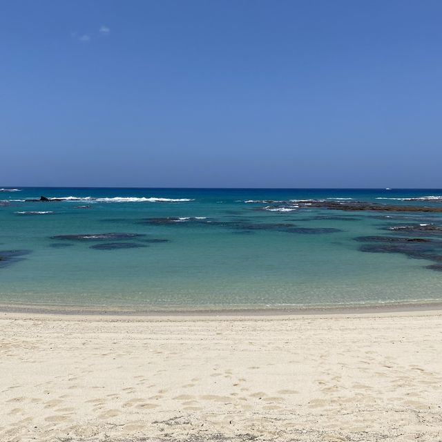 奄美「土盛海岸（ともり海岸）」紺碧の美しい海