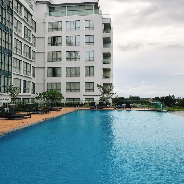 馬來西亞🇲🇾沙巴👙🩱白天🈚️邊際海景📍 Kota Kinabalu Marriott Hotel