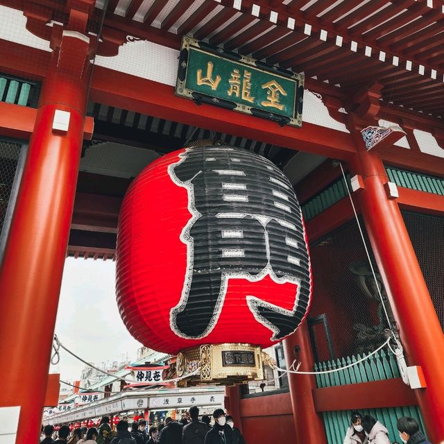 Sensoji Temple วัดโคมแดง จุดเช็กอินยอดฮิตในโตเกียว