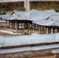 Beautiful Autumn View of Boeun Miniature Park