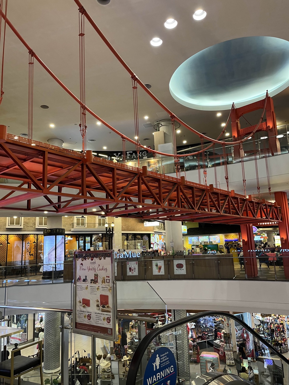 Bts Overpass And Emporium Shopping Mall Stock Photo - Download