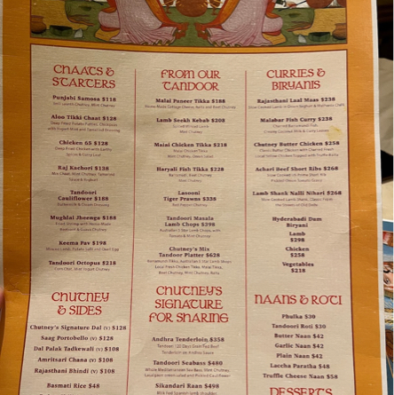 香港中环印度餐厅|Chutney  香港中环印度餐厅|Chutney