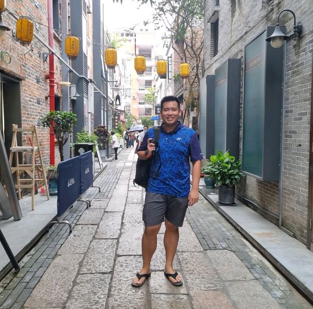 YongQingFang - Old Buildings with shops and food