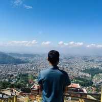Kathmandu valley from budanilkantha