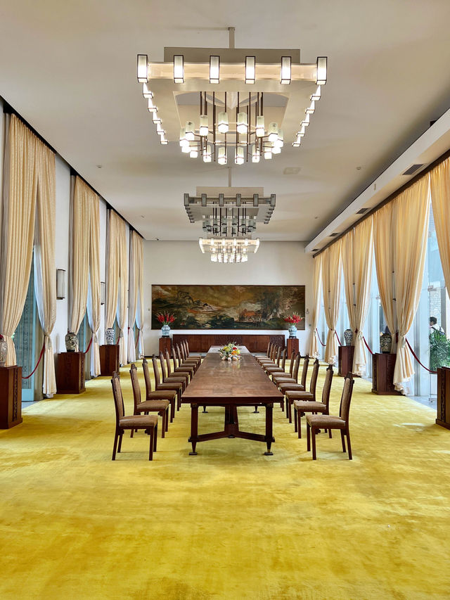 At the Independent Palace in Ho Chi Minh City
