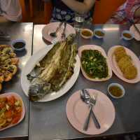 大城府 Ayutthaya 推薦💜海鮮市場好有名的大頭蝦