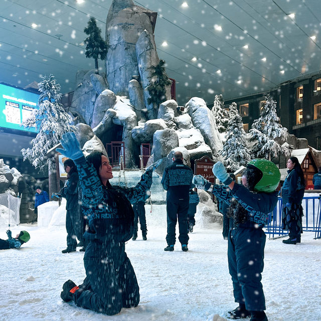 A Winter Wonderland in the Middle East