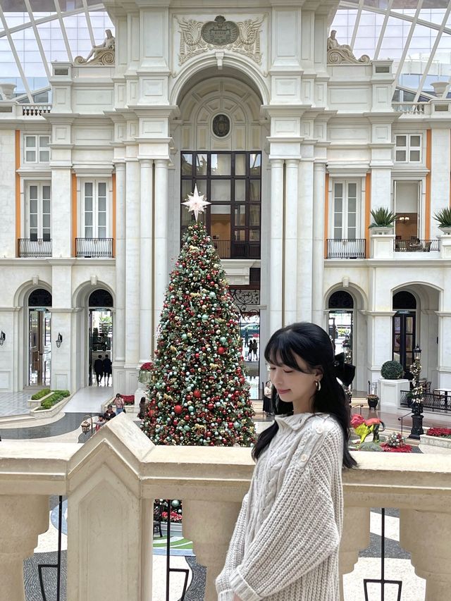 澳門打卡最美宮殿內的聖誕𣗳-美高梅MGM