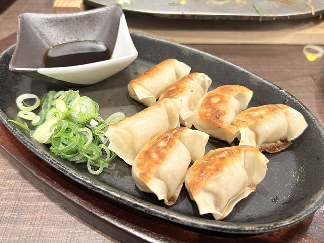 히로시마풍의 오코노미야끼🐙