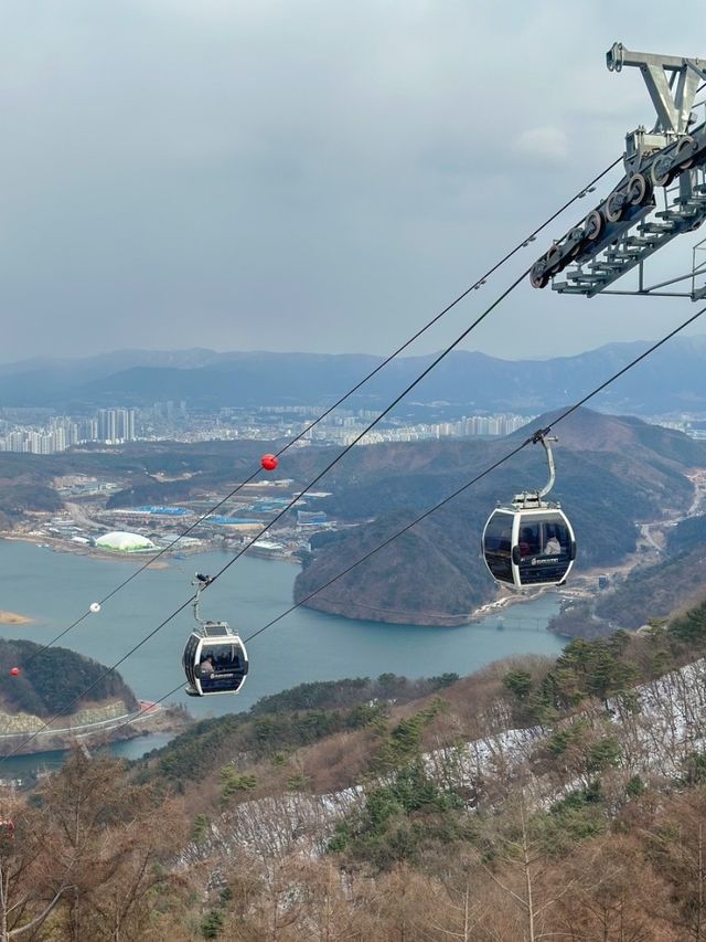 국내 최장 케이블카 춘천 삼악산 호수 케이블카 🚠