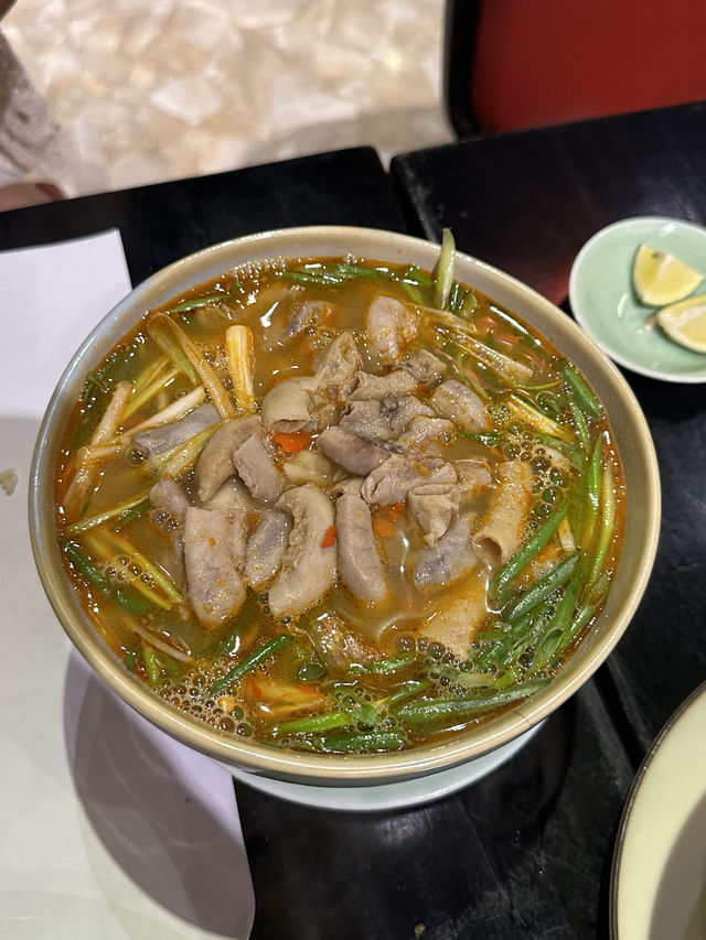 호이안에서 맛 볼 수 있는 곱창쌀국수