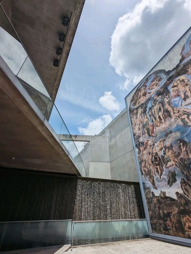 日本京都-清水模的絕美建築：陶板名畫之庭
