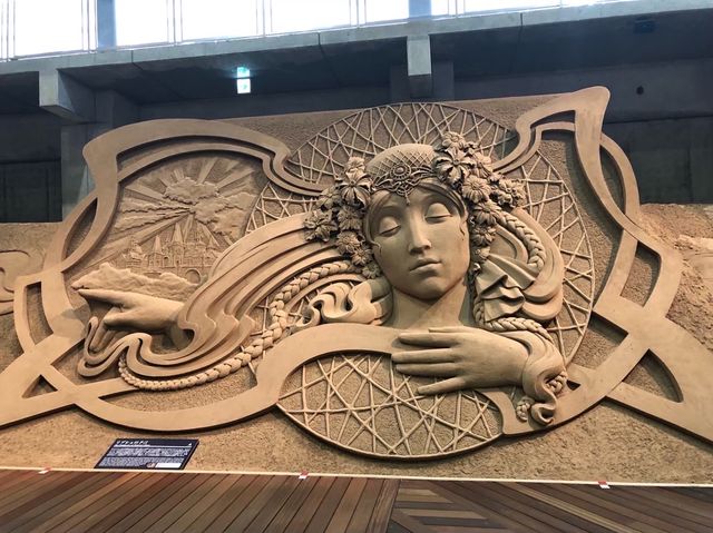【鳥取砂丘 砂の美術館】砂の彫刻作品